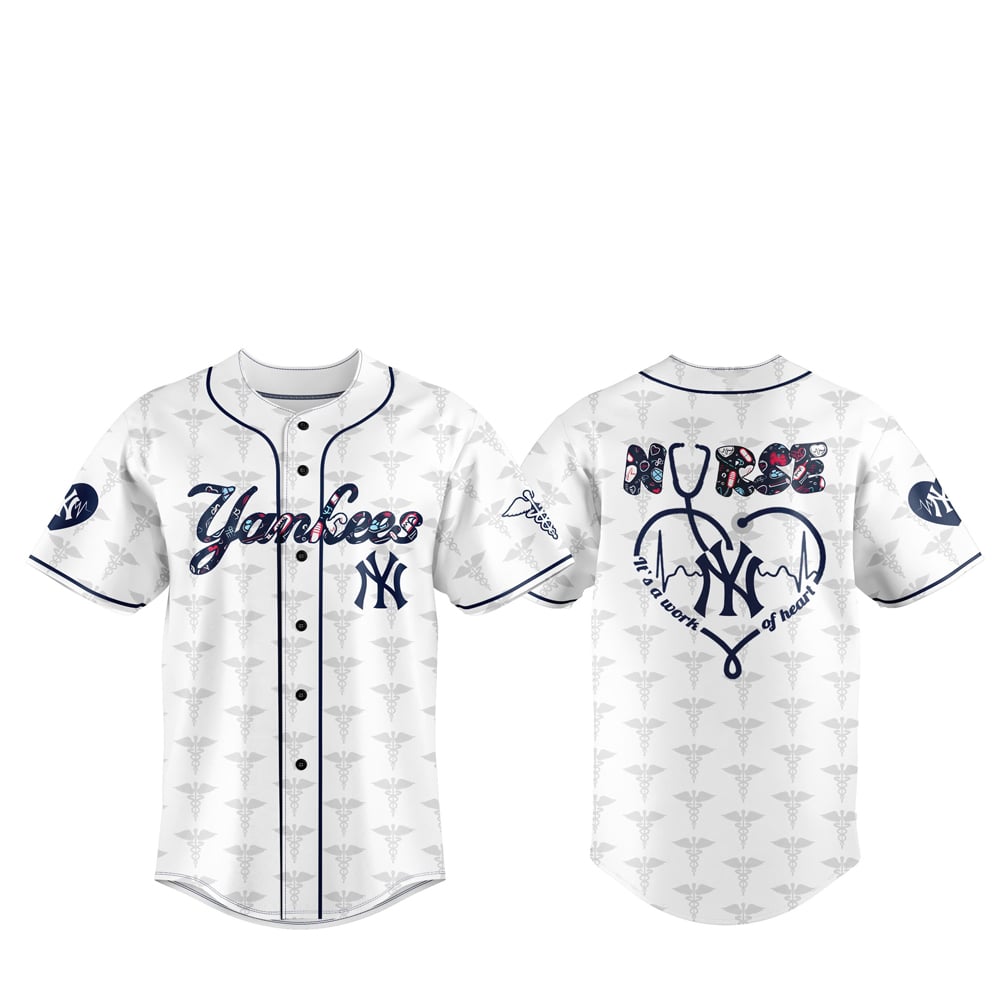 2025 NY Yankees NURSES NIGHT Jersey - Grishko.com T-Shirts, Hoodie, Sweatshirt | WearSparks.com (Image 1)