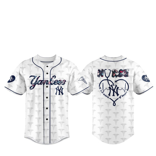 2025 NY Yankees NURSES NIGHT Jersey - Grishko.com T-Shirts, Hoodie, Sweatshirt | WearSparks.com (Image 1)