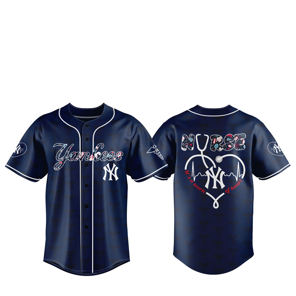 2025 NY Yankees NURSES NIGHT Jersey - Grishko.com T-Shirts, Hoodie, Sweatshirt | WearSparks.com (Image 2)