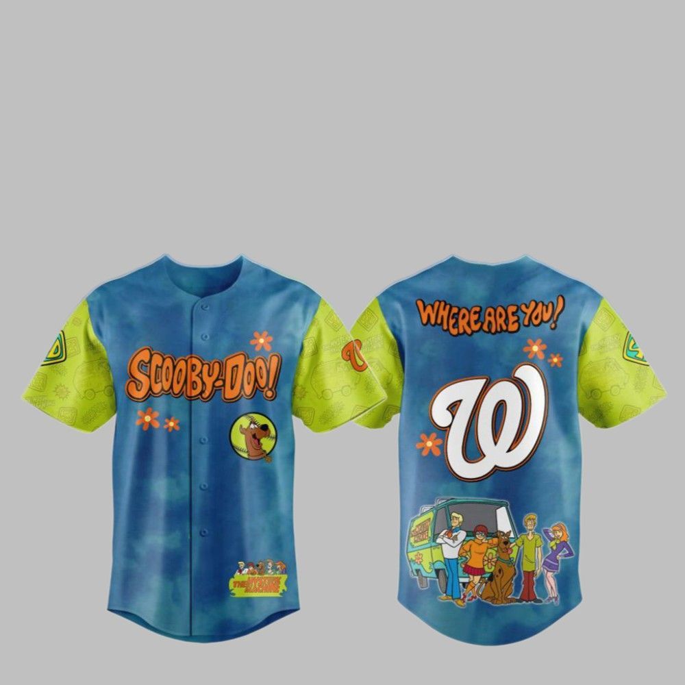 2025 Nationals Scooby-Doo Baseball Jersey - Grishko.com T-Shirts, Hoodie, Sweatshirt | WearSparks.com (Image 1)
