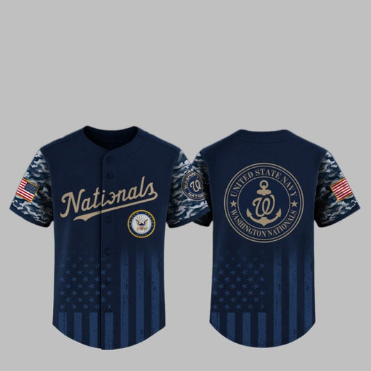 2025 Nationals US Navy Appreciation Night Jersey - Grishko.com T-Shirts, Hoodie, Sweatshirt | WearSparks.com (Image 1)