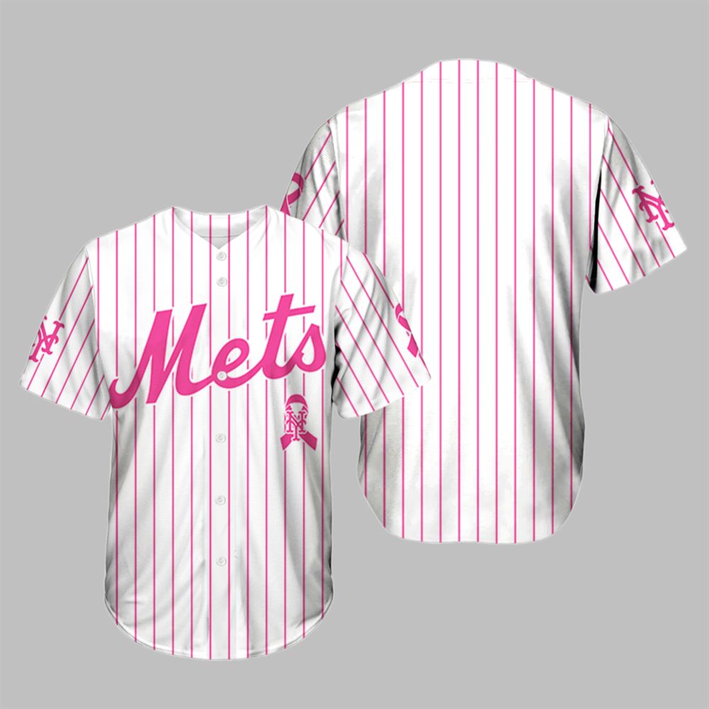 2025 NY Mets Cancer Awareness Night Baseball Jersey - Grishko.com T-Shirts, Hoodie, Sweatshirt | WearSparks.com (Image 3)