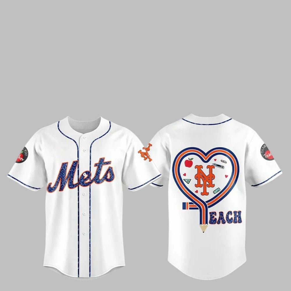 2025 New York Mets Teacher Appreciation Jersey - Grishko.com T-Shirts, Hoodie, Sweatshirt | WearSparks.com (Image 1)