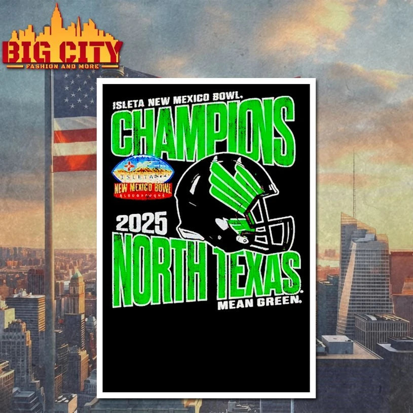 2025 North Texas Isleta New Mexico Bowl Champs shirt