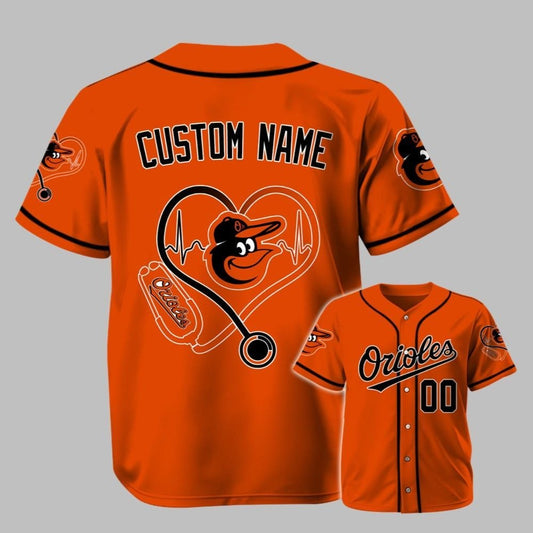 2025 Orioles Nurse Heartbeat Jersey - Grishko.com T-Shirts, Hoodie, Sweatshirt | WearSparks.com (Image 1)