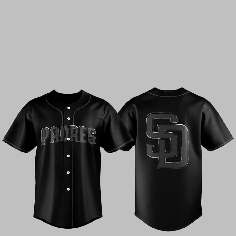 2025 Padres Back In Black Jersey - Grishko.com T-Shirts, Hoodie, Sweatshirt | WearSparks.com (Image 1)
