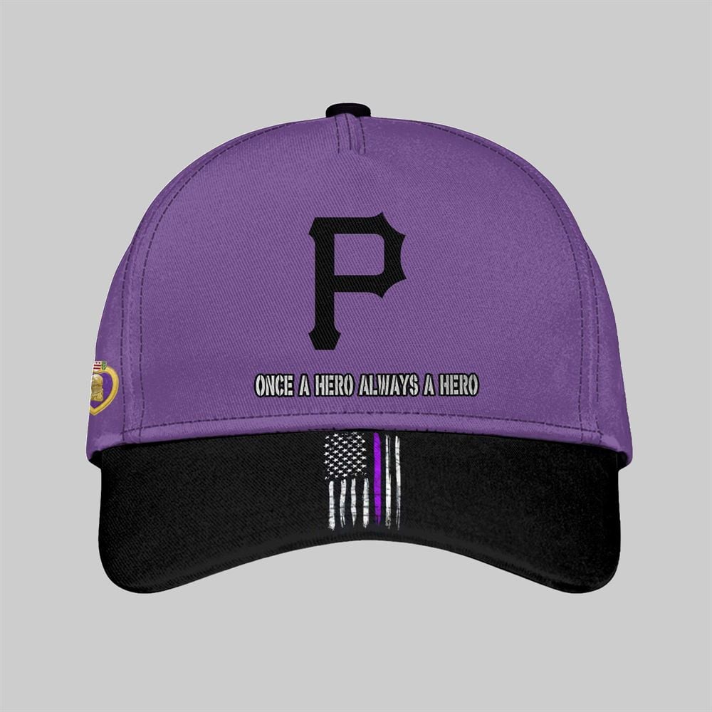 2025 Pirates National Purple Heart Day Jersey - Grishko.com T-Shirts, Hoodie, Sweatshirt | WearSparks.com (Image 2)