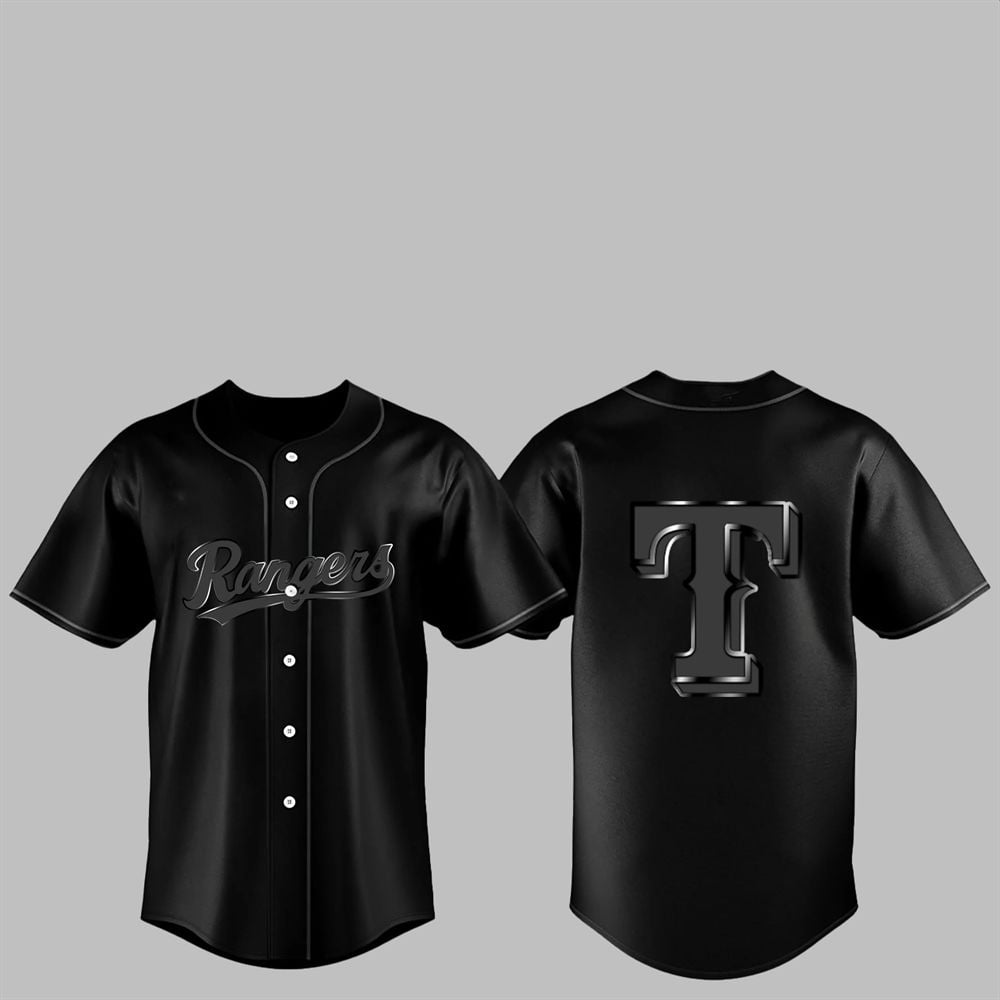 2025 Rangers Back In Black Jersey - Grishko.com T-Shirts, Hoodie, Sweatshirt | WearSparks.com