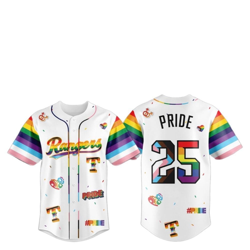 2025 Rangers Pride Night Jersey - Grishko.com T-Shirts, Hoodie, Sweatshirt | WearSparks.com (Image 2)