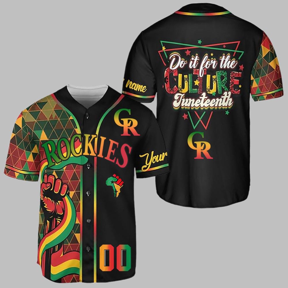 2025 Rockies Juneteenth Day Jersey - Grishko.com T-Shirts, Hoodie, Sweatshirt | WearSparks.com (Image 1)