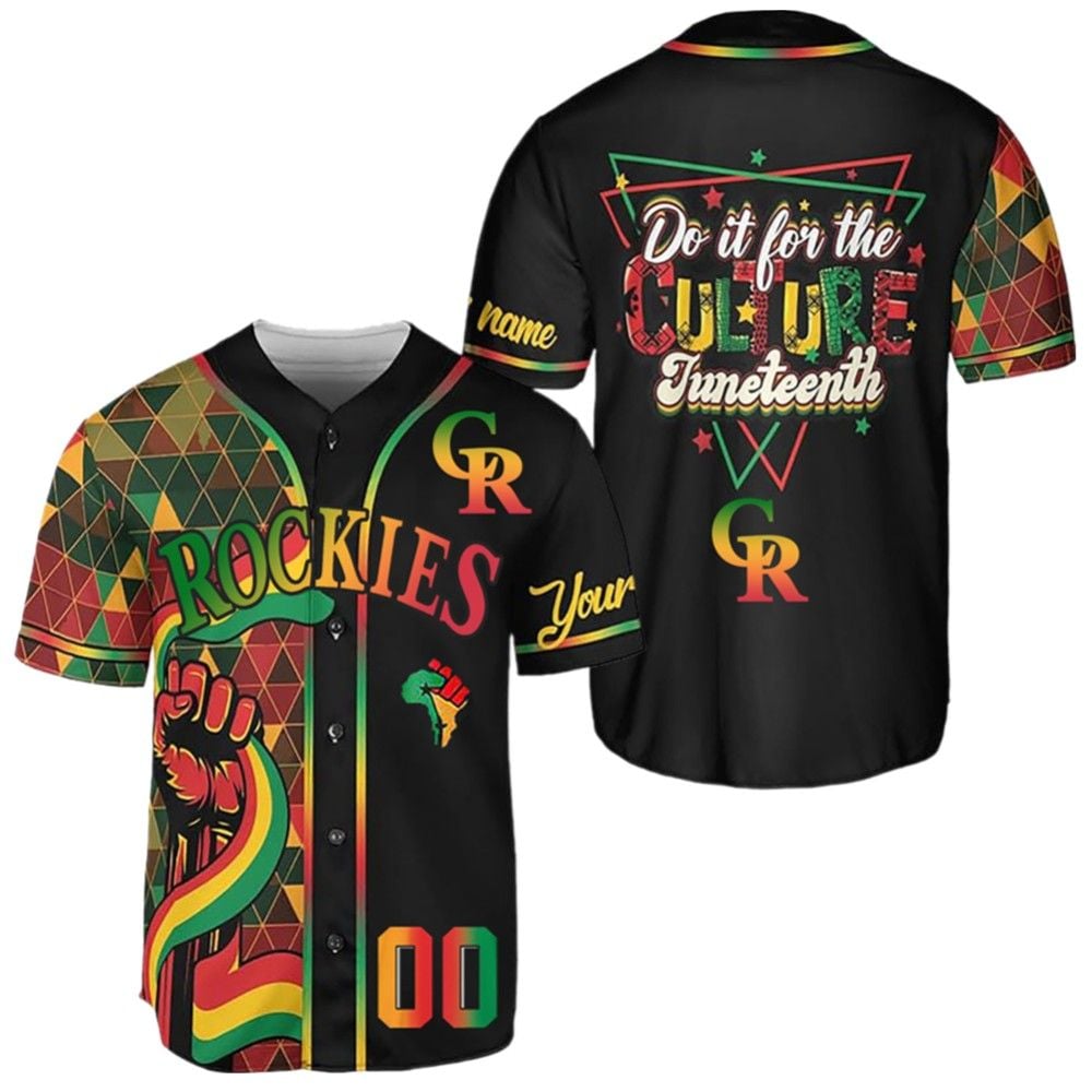 2025 Rockies Juneteenth Day Jersey - Grishko.com T-Shirts, Hoodie, Sweatshirt | WearSparks.com (Image 2)