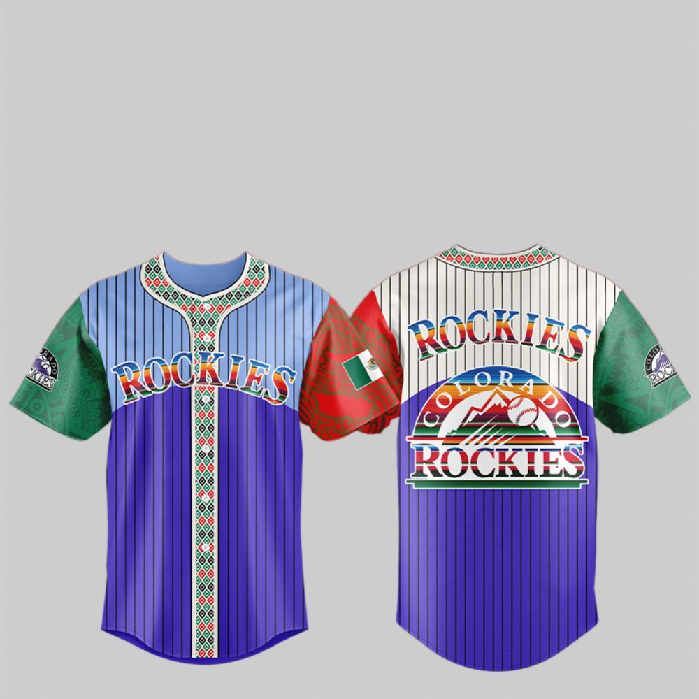 2025 Rockies Mexican Heritage Night Jersey - Grishko.com T-Shirts, Hoodie, Sweatshirt | WearSparks.com (Image 1)