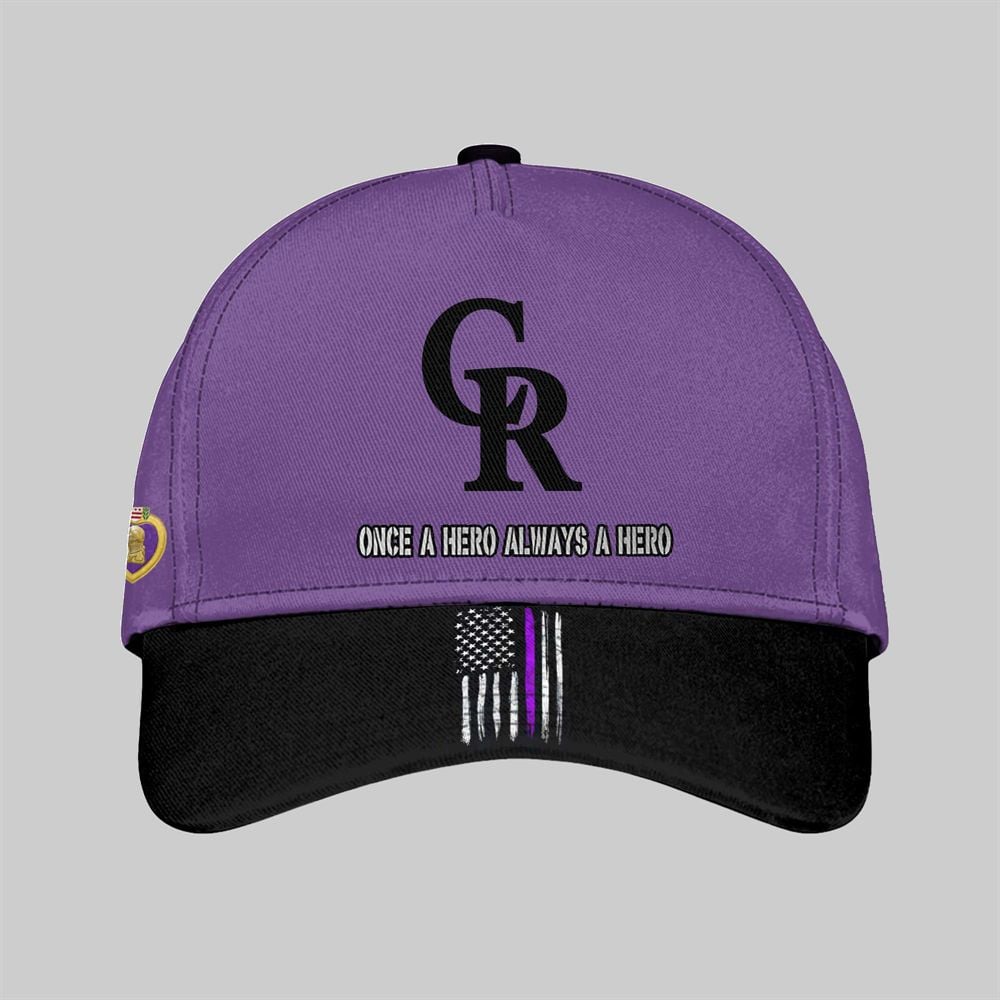 2025 Rockies National Purple Heart Day Jersey - Grishko.com T-Shirts, Hoodie, Sweatshirt | WearSparks.com (Image 2)