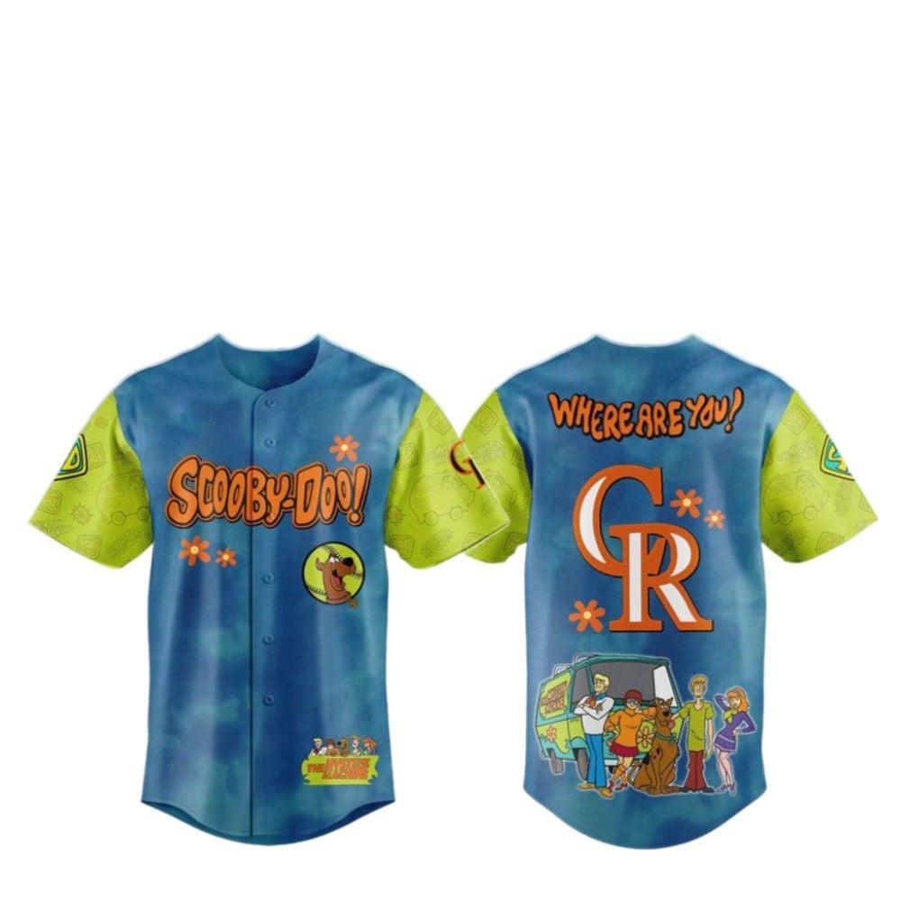 2025 Rockies Scooby-Doo Baseball Jersey - Grishko.com T-Shirts, Hoodie, Sweatshirt | WearSparks.com (Image 2)