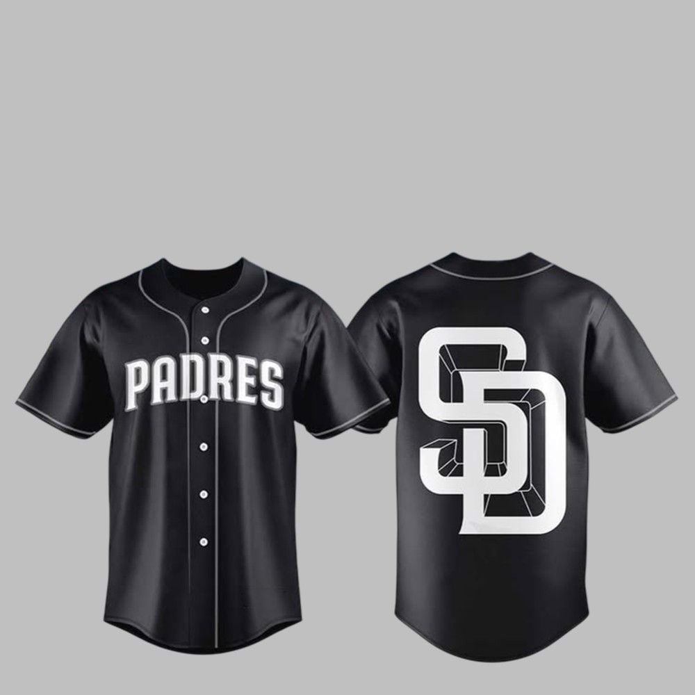 2025 SD Padres Black Lights Out Jersey - Grishko.com T-Shirts, Hoodie, Sweatshirt | WearSparks.com (Image 1)