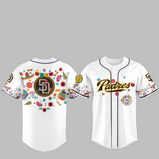 2025 SD Padres National Hispanic Heritage Month Jersey - Grishko.com T-Shirts, Hoodie, Sweatshirt | WearSparks.com (Image 1)