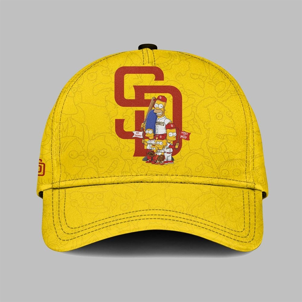 2025 SD Padres The Simpsons Jersey - Grishko.com T-Shirts, Hoodie, Sweatshirt | WearSparks.com (Image 2)