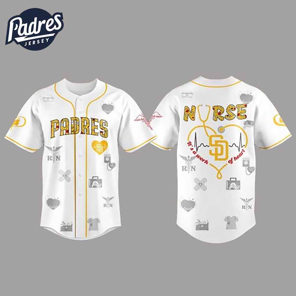 2025 San Diego Padres Nurses Night Baseball Jersey Outfit - Padres Jersey Oasis: Elevate Your Baseball Style Game...