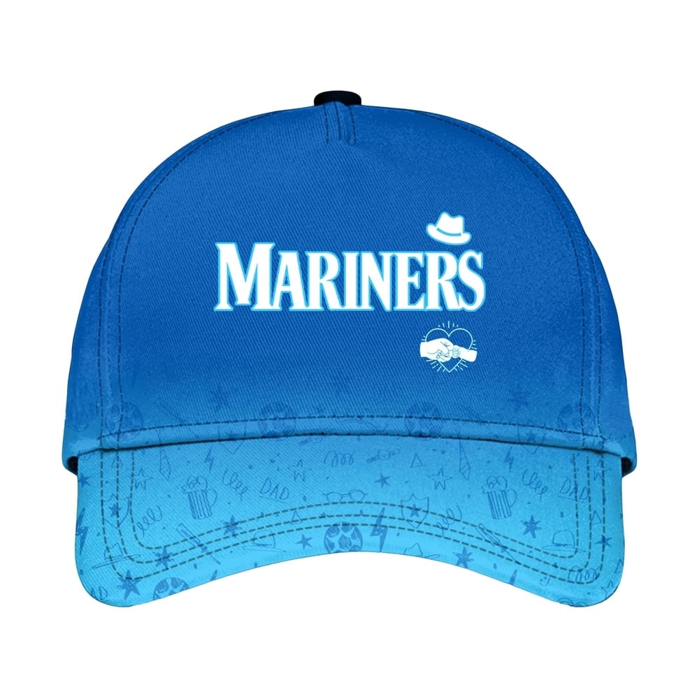 2025 Seattle Mariners Happy Father Day Baseball Jersey Combo - Grishko.com T-Shirts, Hoodie, Sweatshirt (Image 2)
