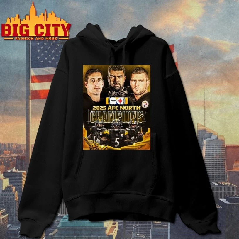 2025 Steelers AFC North Champions poster shirt