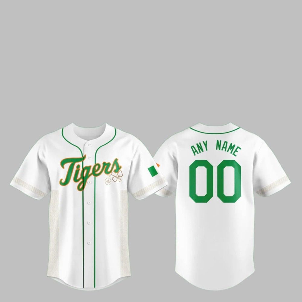 2025 Tigers Irish Heritage Night Jersey - Grishko.com T-Shirts, Hoodie, Sweatshirt | WearSparks.com (Image 1)