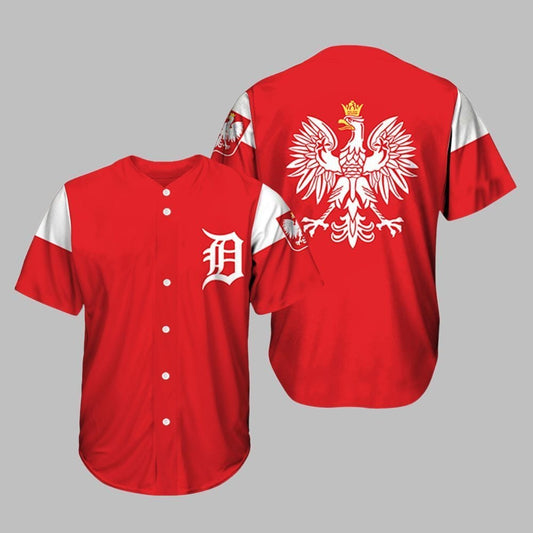 2025 Tigers Polish American Heritage Jersey Giveaway - Grishko.com T-Shirts, Hoodie, Sweatshirt | WearSparks.com (Image 1)