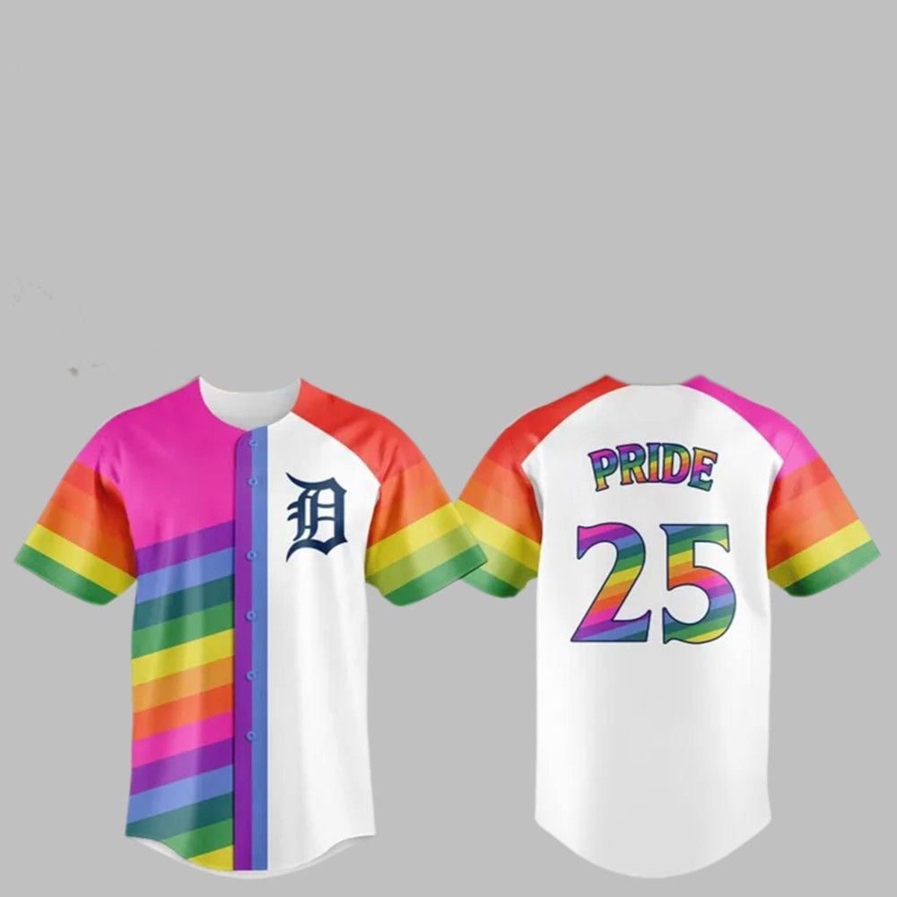 2025 Tigers Pride Night Jersey - Grishko.com T-Shirts, Hoodie, Sweatshirt | WearSparks.com (Image 1)