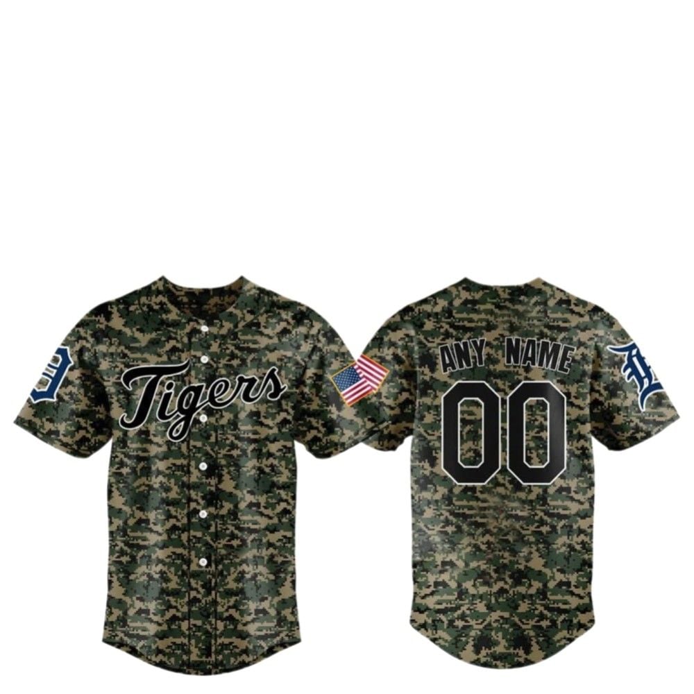 2025 Tigers Veteran Day Jersey - Grishko.com T-Shirts, Hoodie, Sweatshirt | WearSparks.com (Image 2)