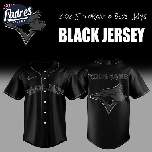 2025 Toronto Blue Jays Back In Black Baseball Jersey - Padres Jersey Oasis: Elevate Your Baseball Style Game T-Shirts,...