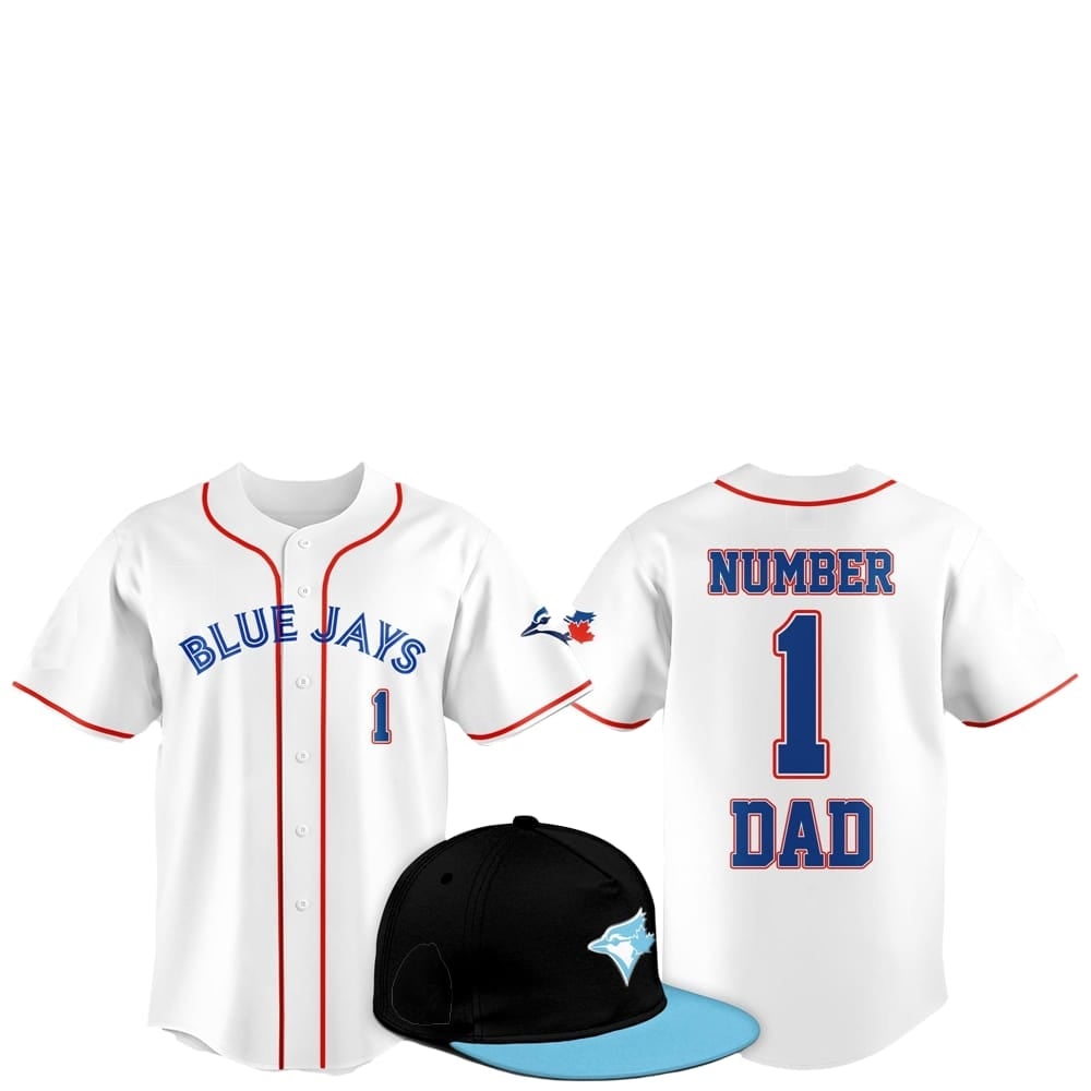 2025 Toronto Blue Jays Father Day Number 1 Dad Baseball Jersey - Grishko.com T-Shirts, Hoodie, Sweatshirt | WearSparks.com