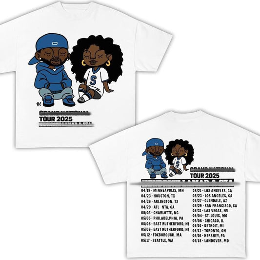 2025 Tour Shirt, Grand National 2025 Tour Shirt, Rap Concert Tee Hoodie, Sweatshirt | WearSparks.com