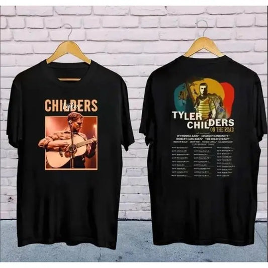 2025 Tyler Childers On The Road Vintage Tour Shirt, Music Fan Gifts, Menswear Top, Womenswear Top Underwear Streetwear,...