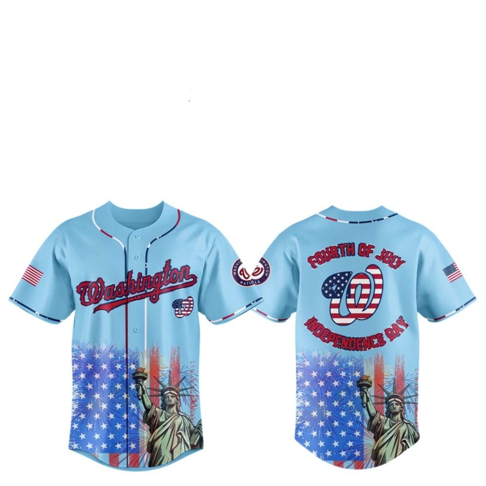 2025 Washington Fourth Of July Jersey - Grishko.com T-Shirts, Hoodie, Sweatshirt | WearSparks.com (Image 2)