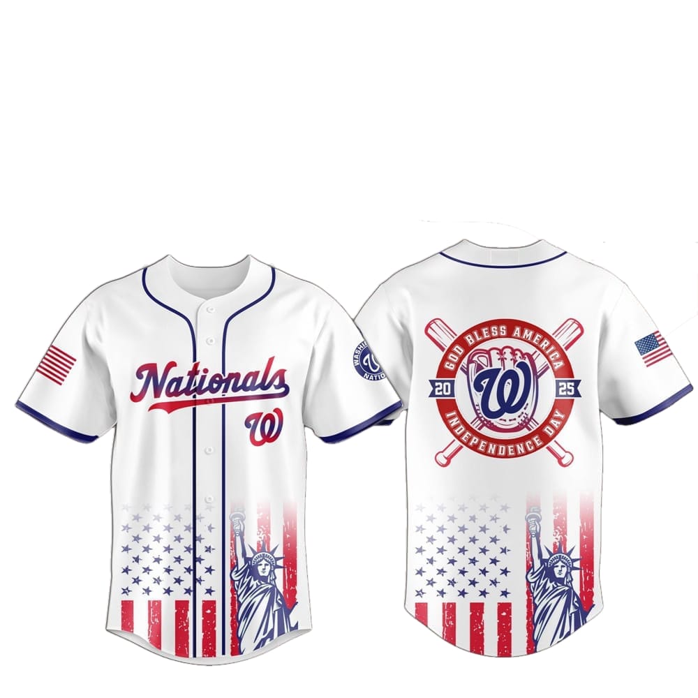 2025 Washington Nationals 4th Of July Independence Day Jersey - Grishko.com T-Shirts, Hoodie, Sweatshirt (Image 1)