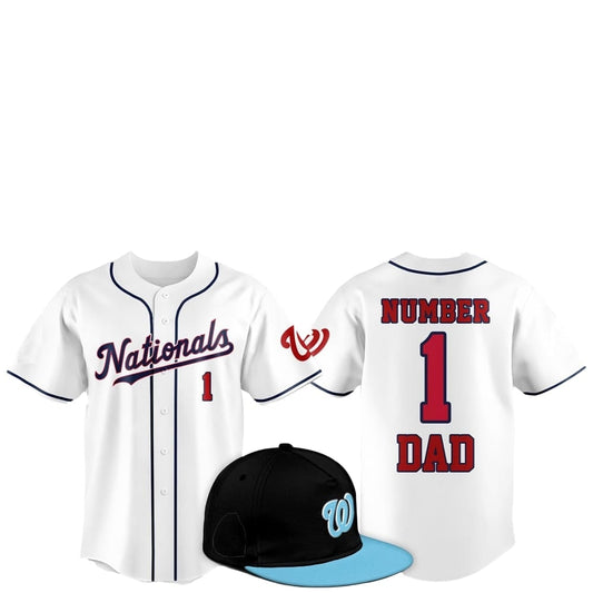 2025 Washington Nationals Father Day Number 1 Dad Baseball Jersey - Grishko.com T-Shirts, Hoodie, Sweatshirt | WearSparks.com