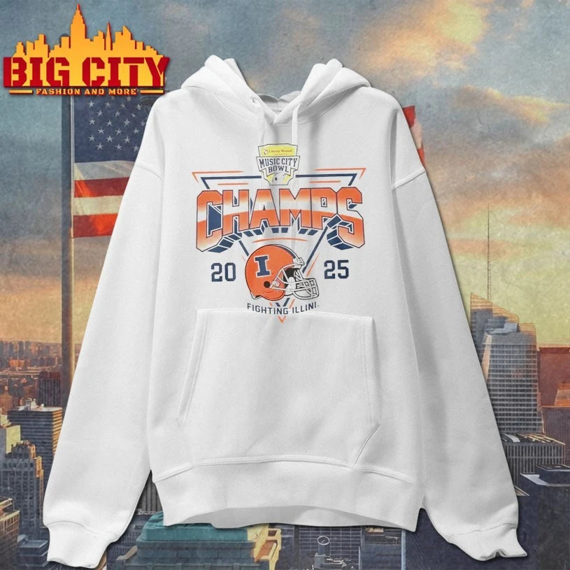 2026 Illinois Fighting Illini Music City Bowl Champs shirt
