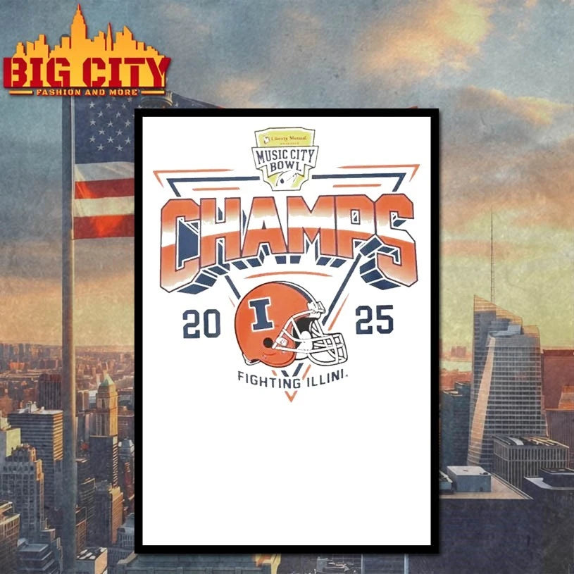 2026 Illinois Fighting Illini Music City Bowl Champs shirt