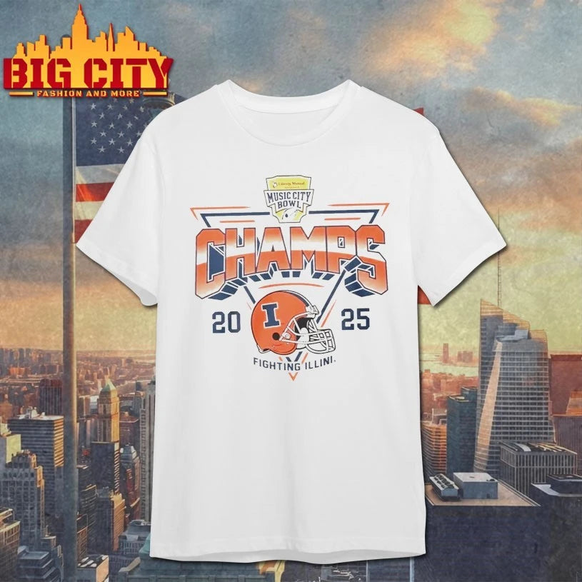 2026 Illinois Fighting Illini Music City Bowl Champs shirt