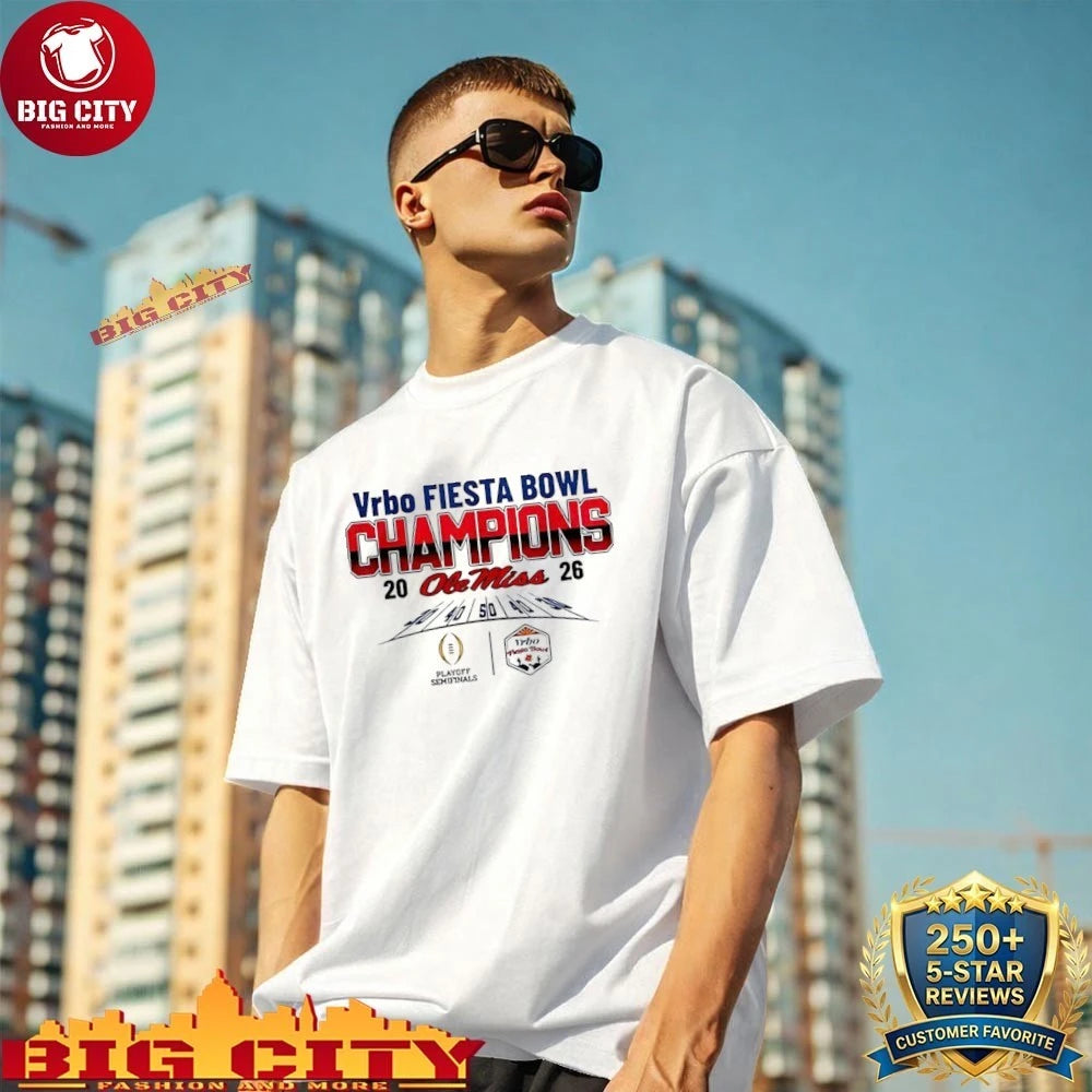 2026 Ole Miss Fiesta Bowl Champions Hotty Toddy Shirt