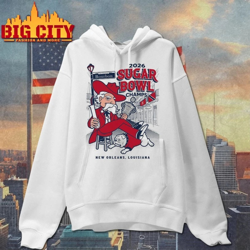 2026 Sugar Bowl champs MS Bourbon Street Champions shirt