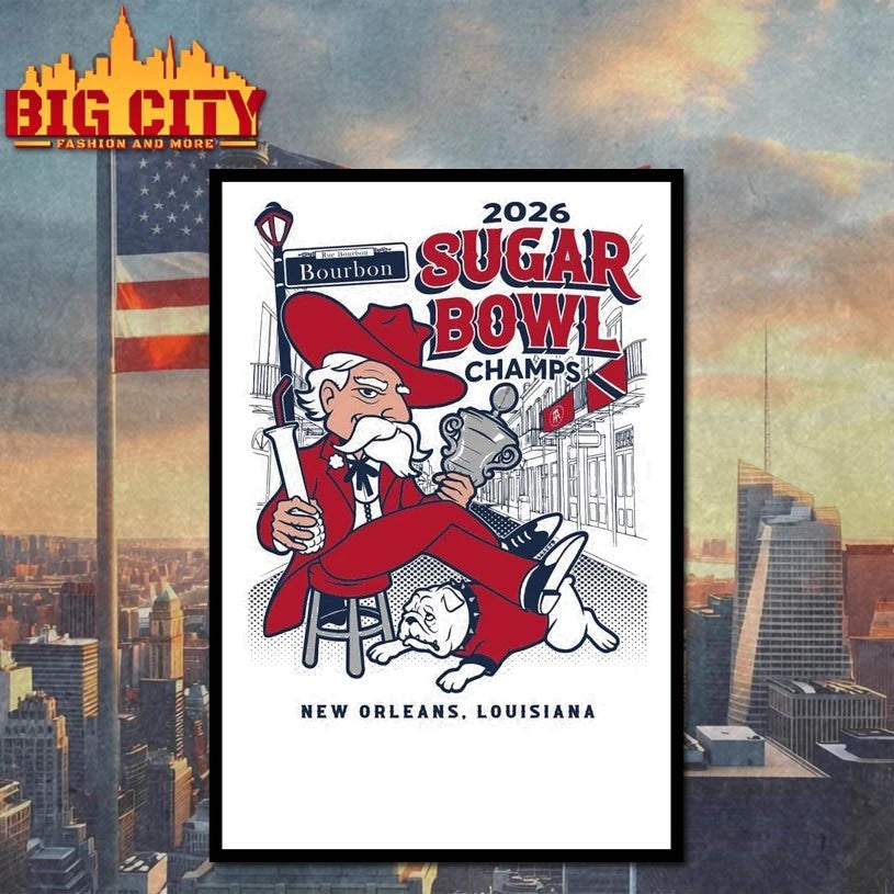 2026 Sugar Bowl champs MS Bourbon Street Champions shirt