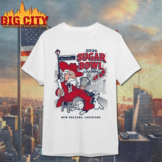 2026 Sugar Bowl champs MS Bourbon Street Champions shirt