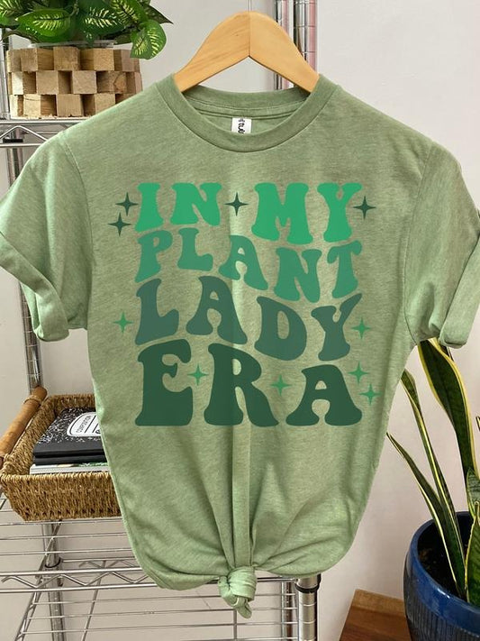 #205 - In My Plant Lady Era - Print Unisex Crew neck Tee T-shirt Hoodie, Sweatshirt | WearSparks.com