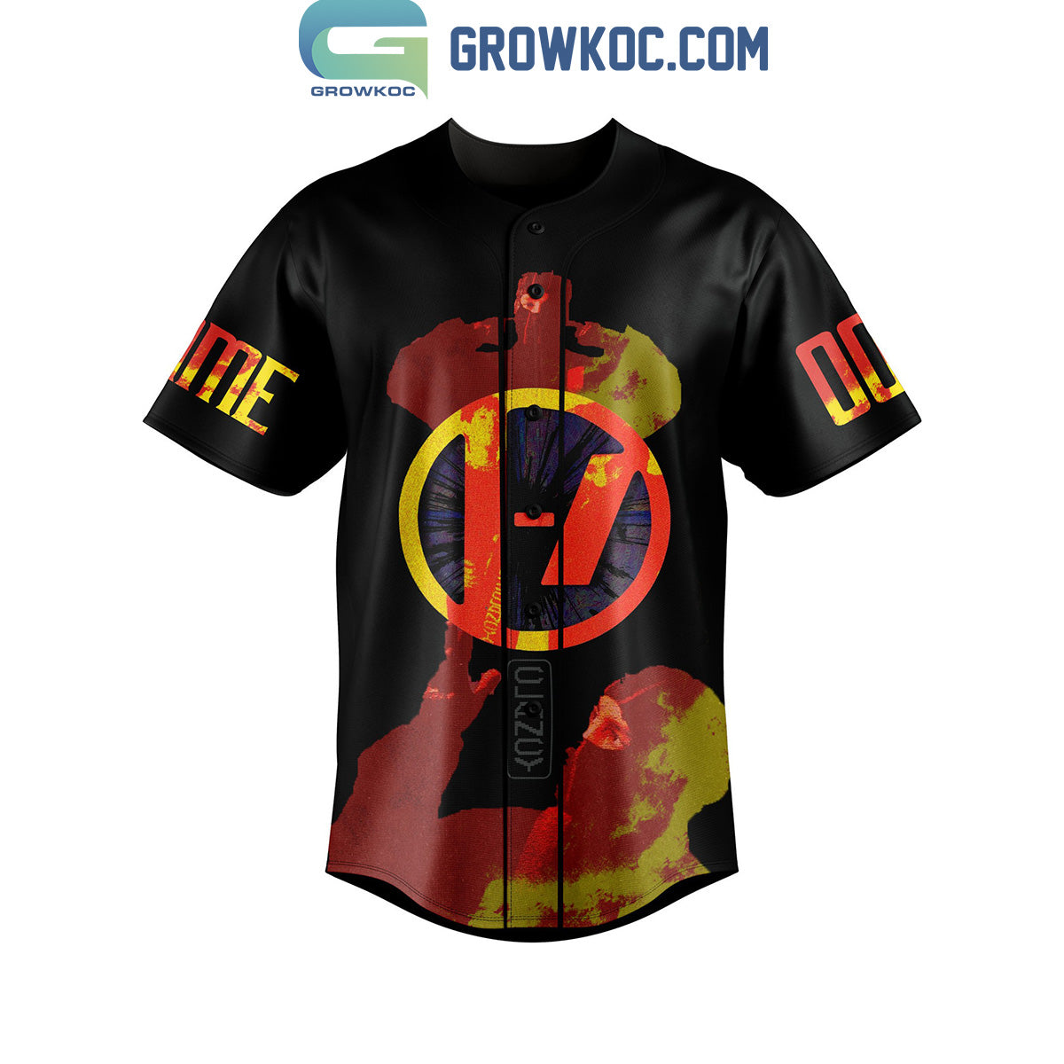 21 Pilots I Am Clancy Wanted Dead Or Alive Personalized Baseball Jersey