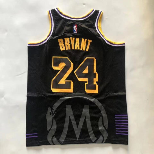 #24 Bryant crenshaw jersey black Style 1