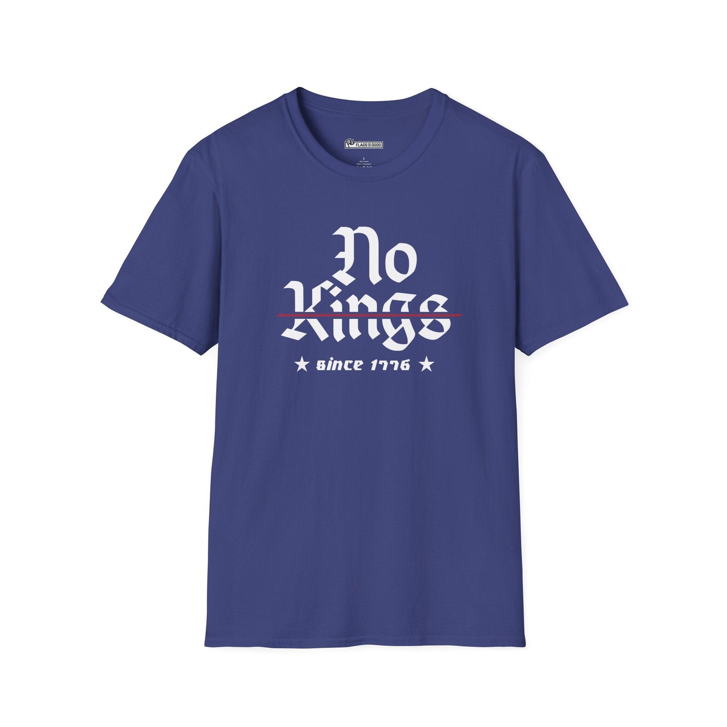 No Kings since 1776 T-Shirt Hoodie, Sweatshirt | WearSparks.com (Image 1)