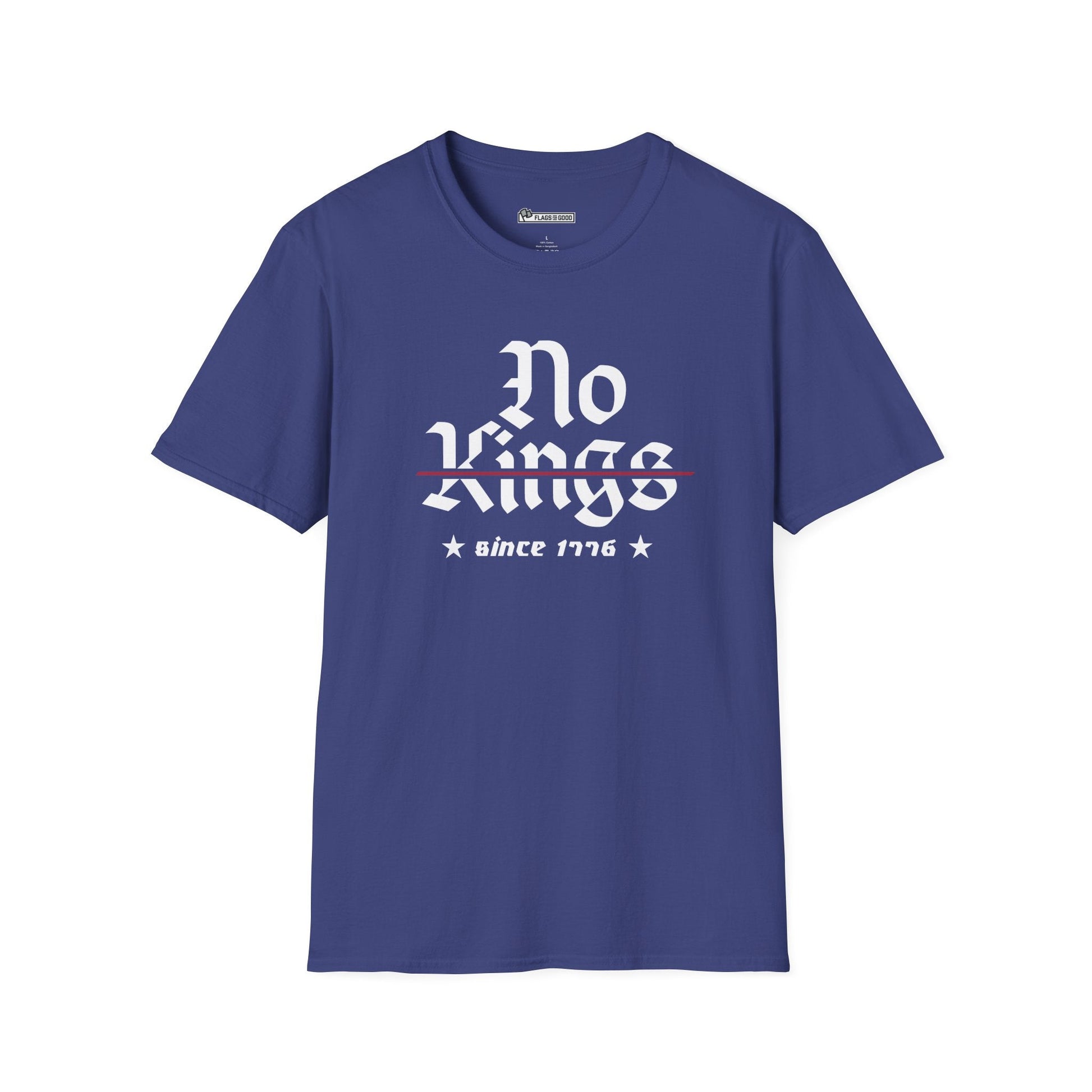 No Kings since 1776 T-Shirt Hoodie, Sweatshirt | WearSparks.com (Image 1)