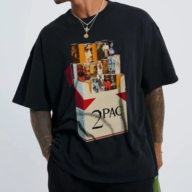 2Pac Tee for Country Fans, Bold Graphic Music Mashup Shirt Hoodie, Sweatshirt | WearSparks.com