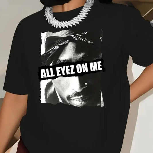2pac Tupac Shakur Tee, ALL EYEZ ON ME TEE , Gift for Him, Gift For Her, Vintage Y2K, Menswear Top Hoodie, Sweatshirt
