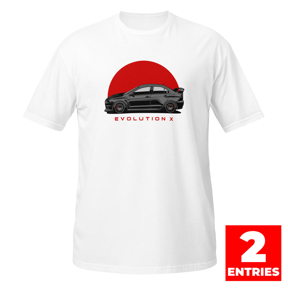 EVO X Silver Side Shirt Hoodie, Sweatshirt | WearSparks.com (Image 1)
